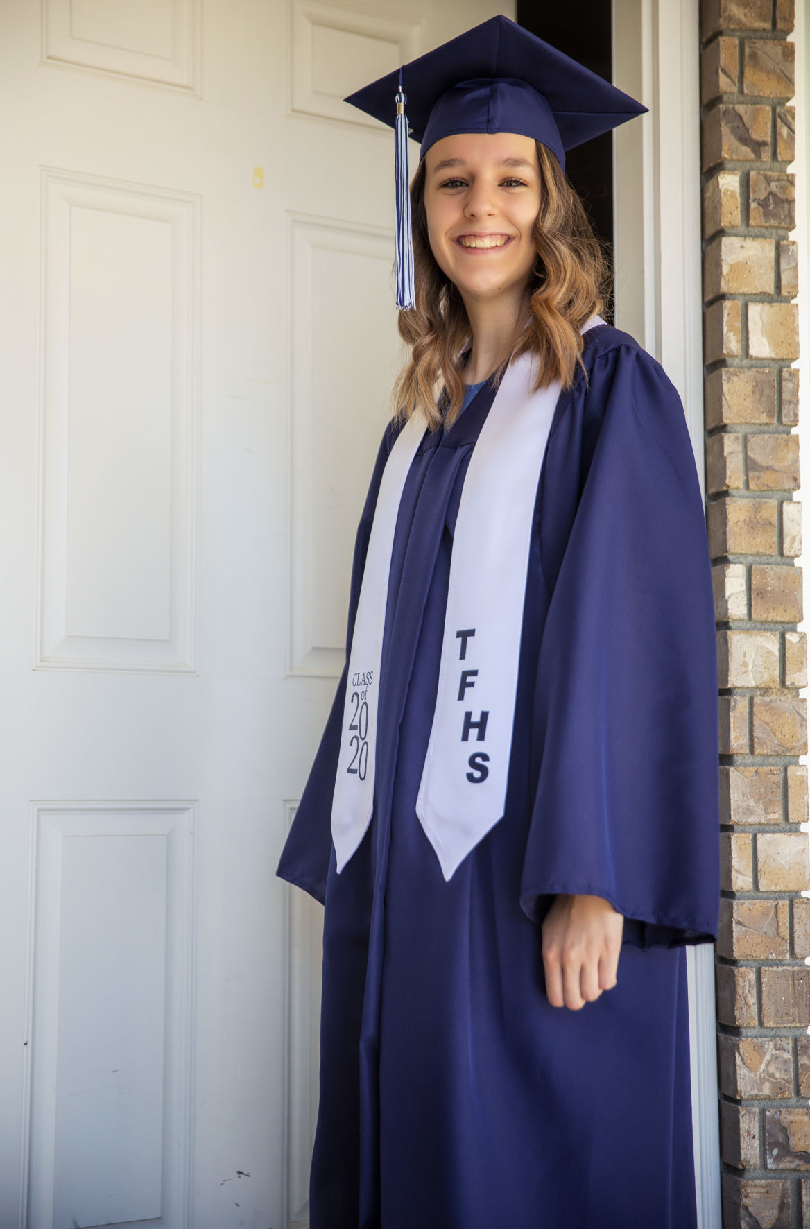 A senior year of social distancing